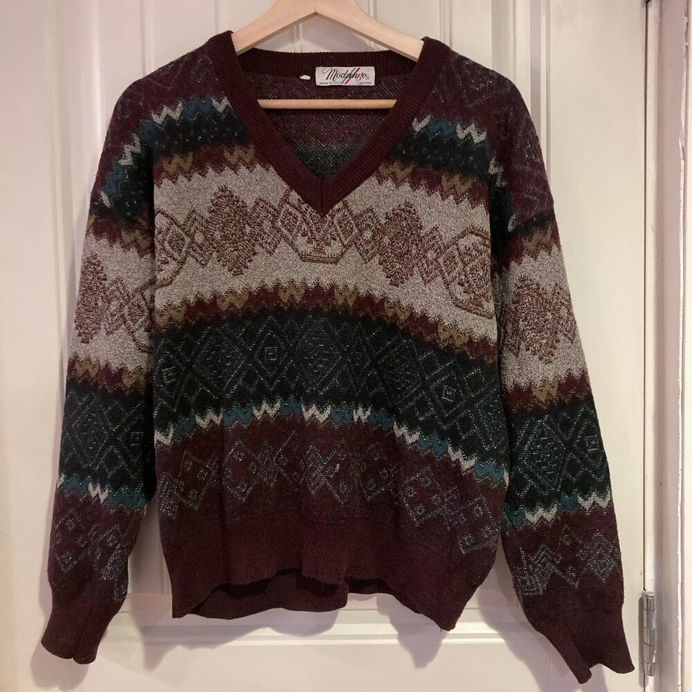 Vintage Italian 90s ski sweater